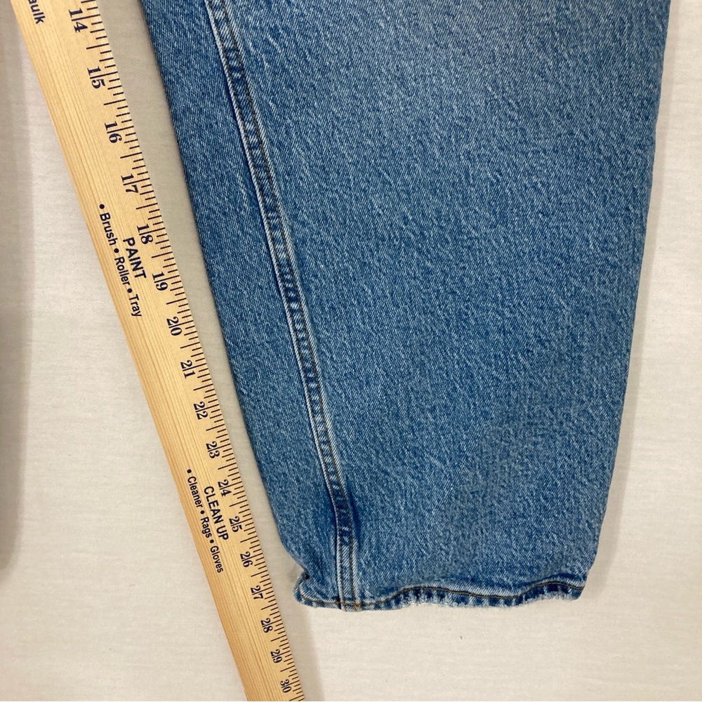 Abercrombie & Fitch The Dad High Rise Curve Love Jeans size 16 Short - Picture 5 of 10